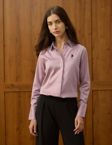 Image of Cotton Sateen Regular fit Shirt