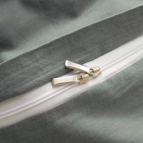Housse de couette luxueuse en coton supérieur pour lit double élégant - 5
