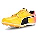 PUMA Mens Evospeed Long Jump 10 Track and Field Shoe, Sun Stream-Sunset Glow-PUMA Mens Black, 10.5