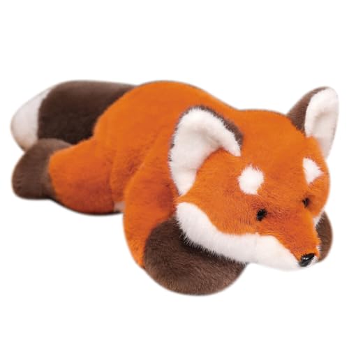 PASHMAIRE Weighted Fox Plush Toys,11 Inch Cute Fox Stuffed Animal Super Soft Fox Plush Pillow Fox Plushie Dolls Sleeping Cushion for Boys Girls Gifts...
