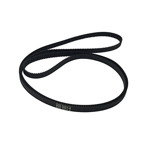 Courroie de distribution GT2 de haute précision en caoutchouc renforcé 900-2GT-6, lot de 2