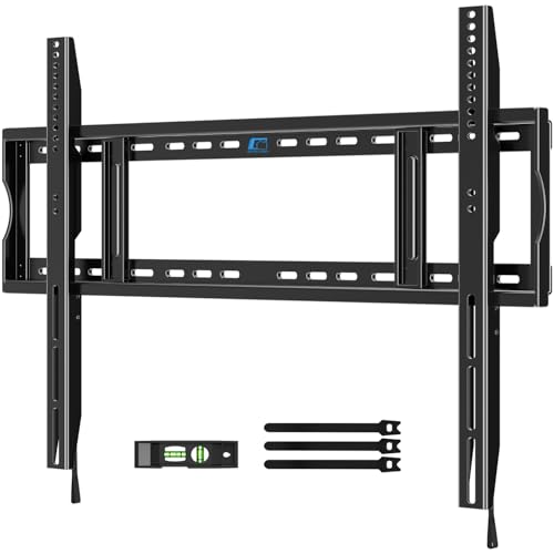 Heavy Duty Fixed TV Wall Mount for 48-150 Inch Large TVs up to 330lbs & 900x600mm VESA, Low Profile Slim TV Mount Bracket, Fits 16'/18'/24'/32' Wood Studs, for Most 65+ 75+ 85 86 90 98 100 120 150 TV