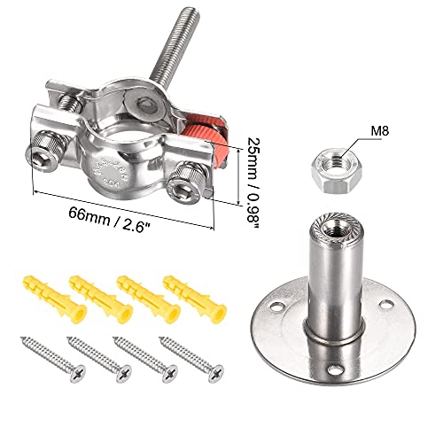 Tube support réglable pour éliminer les vibrations et stabiliser les canalisations