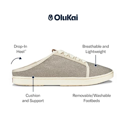 Image of OluKai Pehuea Li Women's Lace-Up Sneakers, Everyday Shoes with Drop-in Heel