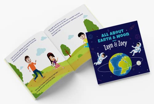 Image of Space Adventure Kids Books Set of 3 (Rockets, Solar System, Earth Moon) - STEM Science Picture Books for Kids Ages 4-9 - Educational Learning | Zayn and Zoey