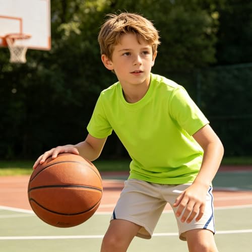 Image of Magic Park 6M-14Y Baby Short Long Sleeve Tee Tops Toddler T-Shirt Kids Solid Color Shirts Boys Girls Casual Blouse