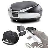  SHAD - SH48BOREHE37/359 : Kit fijacion y maleta baul trasero + respaldo + bolsa interna regalo SH48 HONDA X-ADV: 2017-2017 - - -