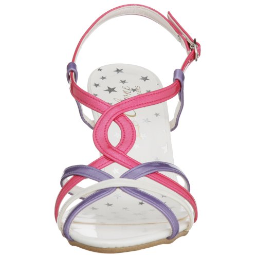 [ru・kione] Color/Combination Sandals - pink -2