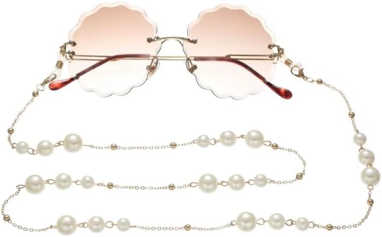 Retro Beaded Eyeglass Chain Female Sunglasses Accessories Casual Hanging Neck Rope