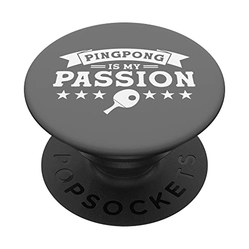 Pingpong es mi pasión PopSockets PopGrip Intercambiable