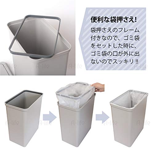 Amazon | ゴミ箱 35L 1個 日本製 JAPAN おしゃれ フタ付き キッチン 