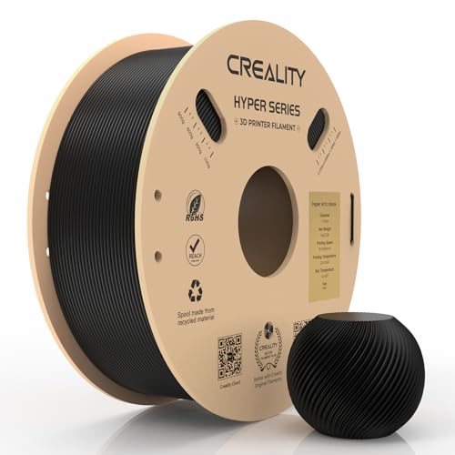Filament PETG 1.75mm noir pour réussir vos pièces 3D robustes sans échec