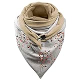 Générique éCharpe Triangle Femme Femme Hiver Hiver Triangle Boho écharpe châles Vintage Scarf Chic Elegante Fille Avec châles enveloppes Léger Aesthetic