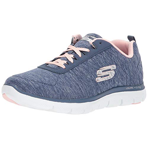Skechers Sport 12753 Women's Flex Appeal 2.0 Sneaker,navy,8 M US