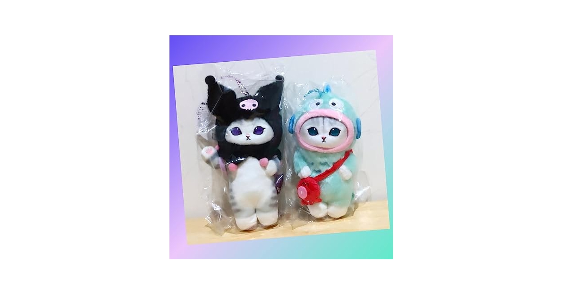モフサンドmofusand ハンギョドン　クロミ　サンリオキャラクターズ正規品 Amazon.co.jp: モフサンド ハンギョドン クロミ マスコット 2個