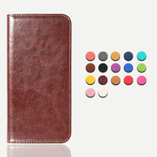 �݊��iZTE Nubia REDMAGIC 11 ProPlus�Ή� �蒠�^ �X�}�[�g�t�H���P�[�X �ϏՌ� �X�}�z�P�[�X �}�O�l�b�g������ �X�^���h�@�\�t�� �蒠�P�[�X �ی�J�o�[ (�V�C �J���[�F�u���E��BROWN)