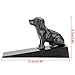 Sumnacon 2 Pcs Cast Iron Cute Dog Door Stops - Heavy Duty Rustic Door Stoppers Avoid Drilling Holes, Vintage Metal Door Wedges on All Floor Surfaces for Home Office Commercial Industrial