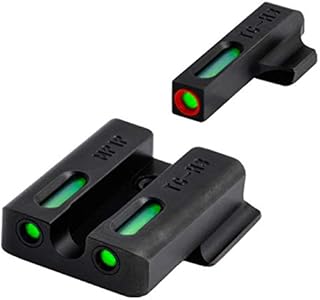 TRUGLO 1007611 TruGlo TFX S&W M&P Set PRO Orn Handgun Sight , BLACK, 1X6X9 inches