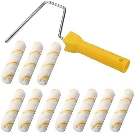 Rodillos de pintura, Kit de cepillos rodillos de espuma de 6 pulgadas, 11 piezas, repuestos for rodillos de pintura, cubiertas for rodillos de pintura, Kits de rodillos de pintura for reparación del h