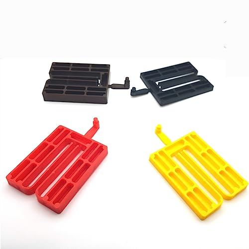 Assortiment de 100 cales fourchettes épaisseurs 5, 6, 8, 10 mm entretoise, vitrage, calage