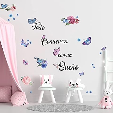 KAIRNE Mariposas Pegatinas Decorativas Pared Cover
