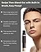 OBgE Natural Cover Foundation #25 (Sand, 0.5oz) - Stick Foundation with Brush for Flawless Skin Tone Correction and Coverage. Long-Lasting Wear for Daily Use.