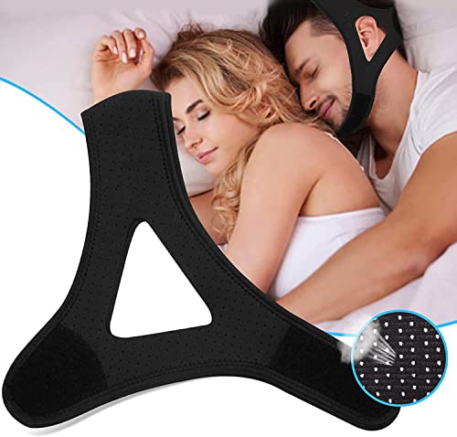 Snoring Chin Strap By Ketinau For Comfortable Universal Anti Devices Adjustable Effective Stop Sleep Aid Snore Reducing Women & Men, 1.0 Count #TOP1