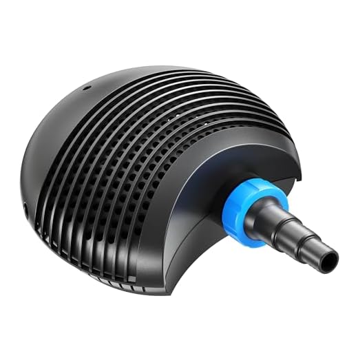 SunSun CTF-6000 SuperECO Teichpumpe 6000 l/h / 40 W, energiesparende Filterpumpe, Bachlaufpumpe für Koiteiche, Umwälzpumpe, Gartenteichpumpe