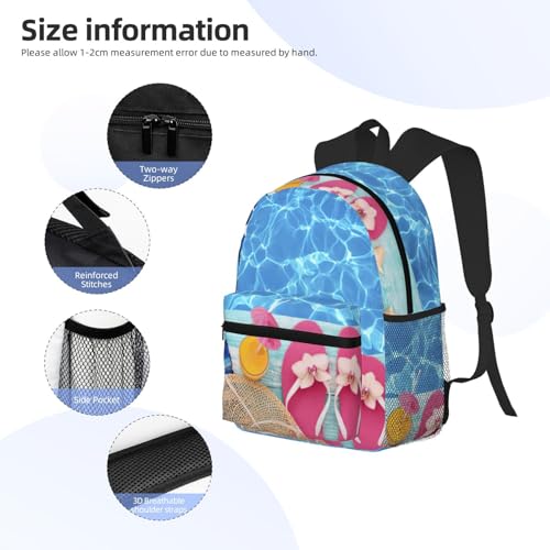 Sac à dos classique et imperméable pour le travail et l'université - 4