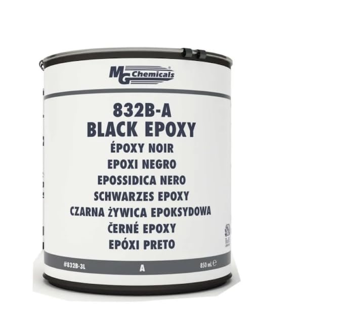 832B-3L, Chemicals Black Epoxy, Encapsulating & Potting Compound