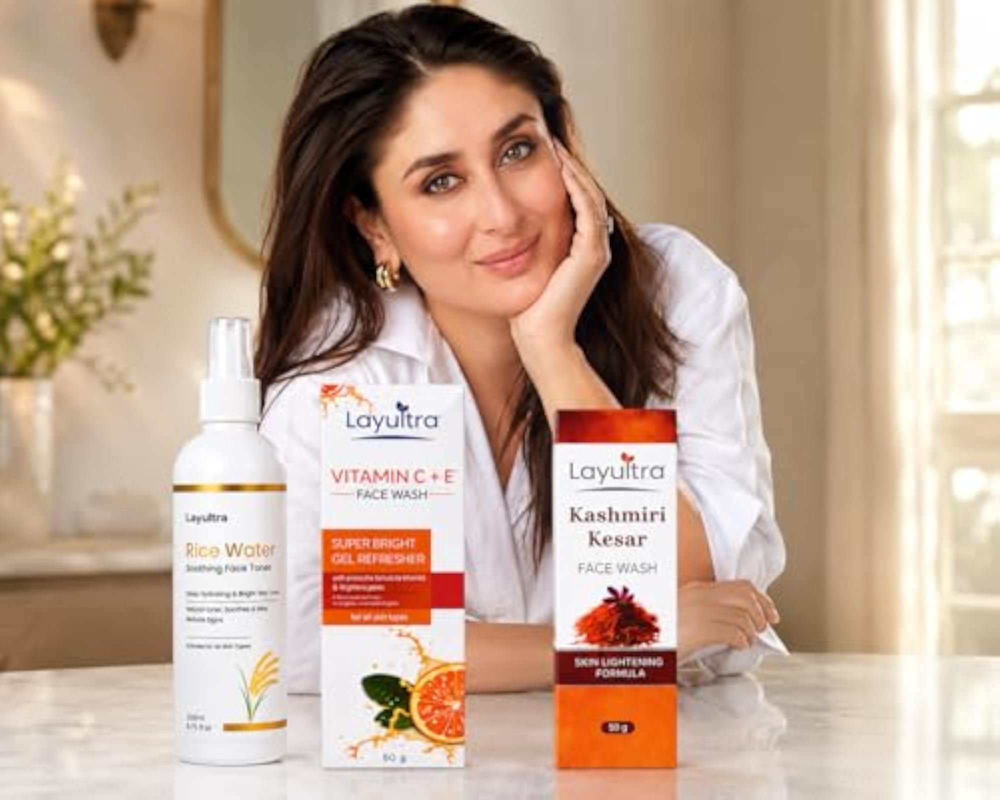 Skincare Combo Pack, Hydrating & Brightening Gift Set