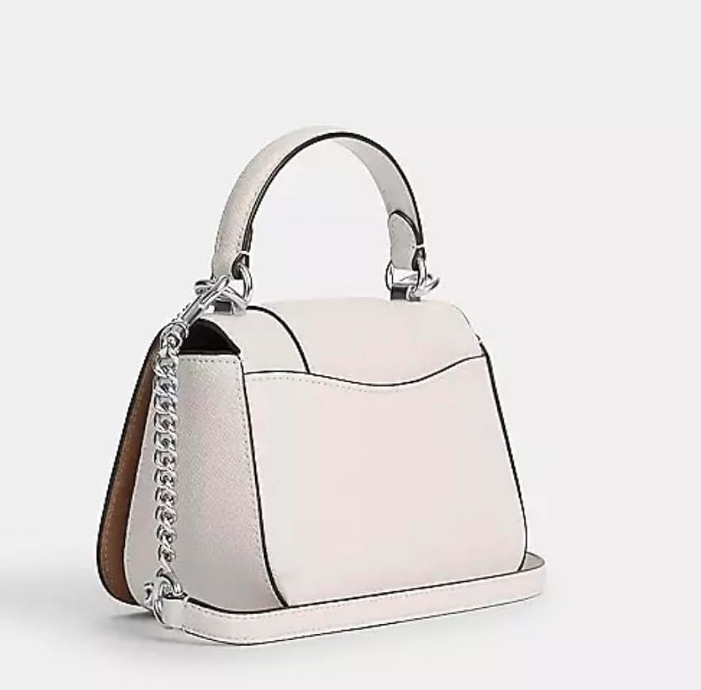 COACH ライサトップハンドルバッグ シルバー/チョーク COACH ライサトップハンドルバッグ シルバー/チョーク