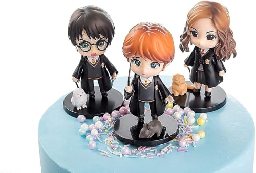 Image of Anime Cartoon Character Q Posket Action Figure | Limited Edition | Attractive Lightweight Durable Toy Figures for Home Decors Office Desk and Study Table (Harry Potter Set 3)
