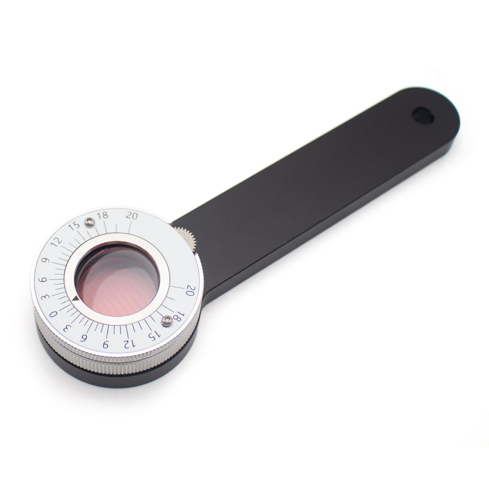 Optischer Phorietester, Testwerkzeuge für ophthalmologischen rezessiven Strabismus, Phoropter mit rotierendem Prisma, robuster Metallgriff