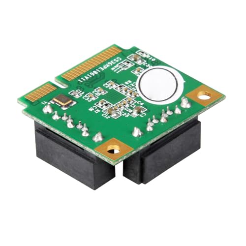 Tarjeta PCIe chipset ASM1061R de 2 puertos compatible con funcionalidad RAID1 RAID0 pequeña 3