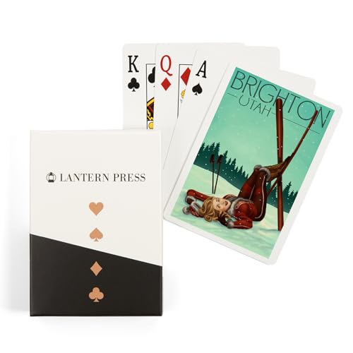 Lantern Press Brighton Utah, 52 Cartas Poker