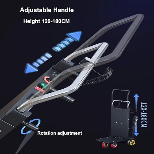 Carretilla eléctrica para escaleras 500kg 1200W miniatura 6