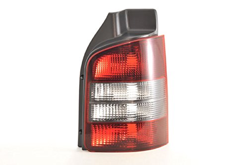 Johns, Compatible con VW T5 con puertas correderas, 2 faros traseros rojo/negro a partir de 03.