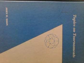 Hardcover Topics on tournaments (Athena series: selected topics in mathematics) Book