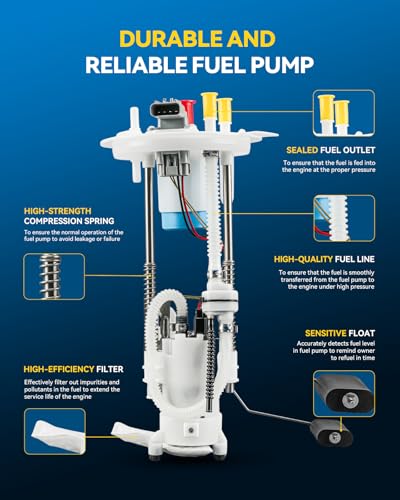 Image of PHILTOP Electric Fuel Pump Assembly FG0948 Fit for Ford F-150