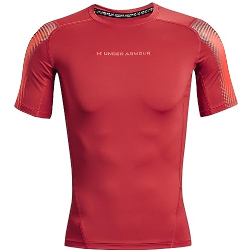 Under Armour Mens Short-Sleeves UA HG Armour Novelty SS, Ckr, 1377155-638, MD