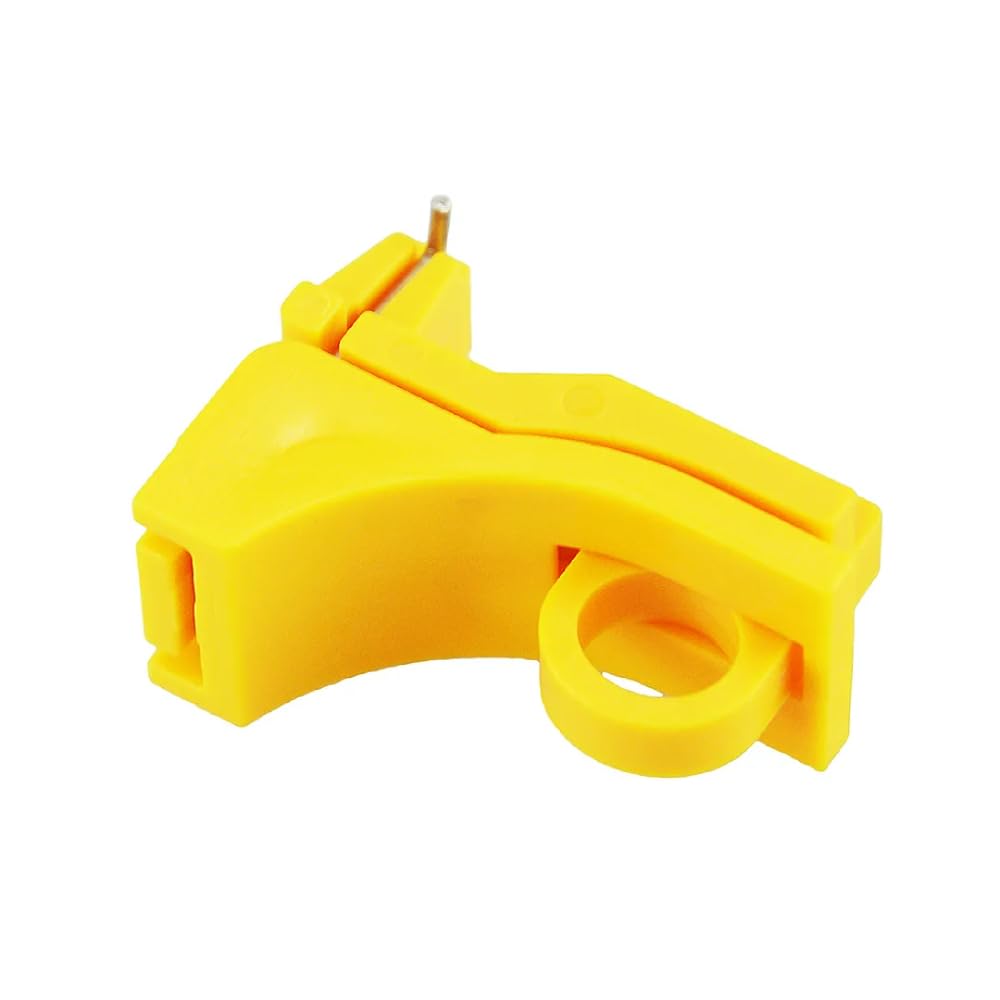 Yellow Mini Circuit Breaker Lockouts Lock Safe New