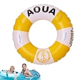 Aufblasbarer Poolring, Schwimmringe für Kinder | Ring Pool Float Rettungsringring mit Griff...