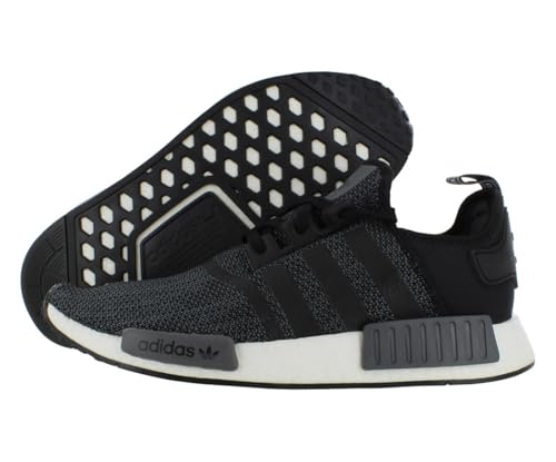 Image of adidas NMD R1 Mens Shoes Size 5, Color: Black /Grey /White-