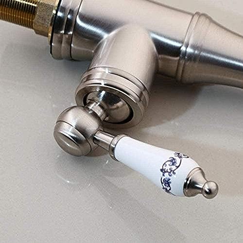Robinet de salle de bains en laiton cascade durable et chic - 4