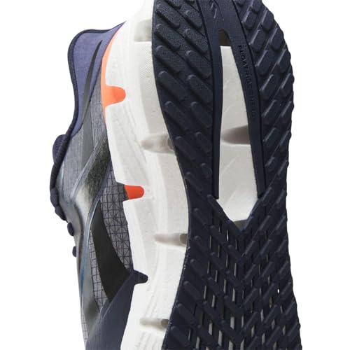 Reebok Herren Floatzig 1 Laufschuhe, Vectornavy Escapeblue Superchargedcoral, 41 EU – Ansicht 2