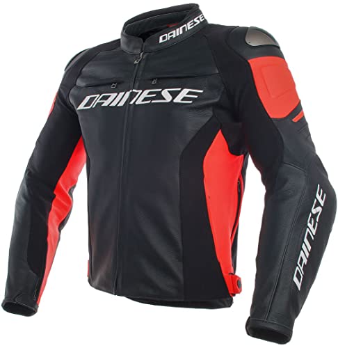 Dainese Homme Moto Veste en cuir Racing 3 Pelle