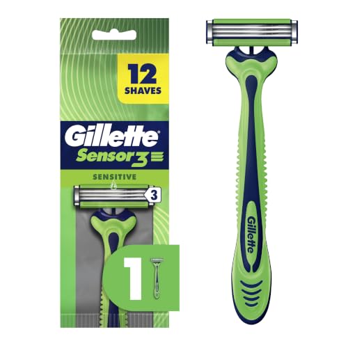 Gillette Sensor3 Sensitive Men's Disposable Razor, 1 Razor - Case of 36 - image 1