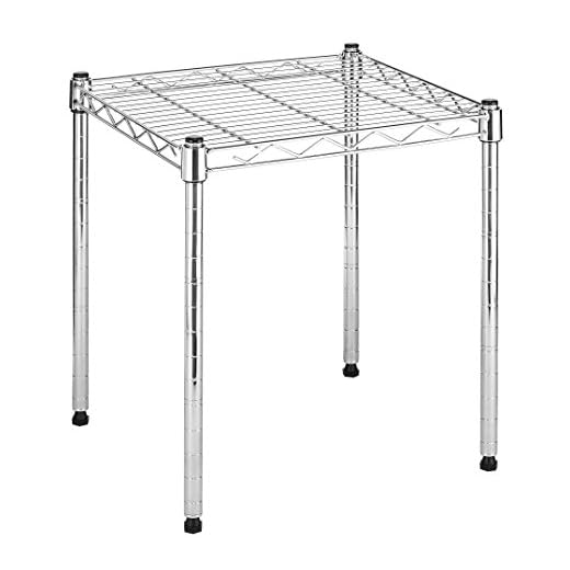 Whitmor Supreme Stacking Shelf and Organizer - Adjustable - Chrome