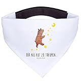 Mr. & Mrs. Panda Bandana Bär Träume - Geschenk, Traumdeutung, Halstuch Für Hunde, Hundehalstuch, Hund, Traum, Teddy, Träumen
